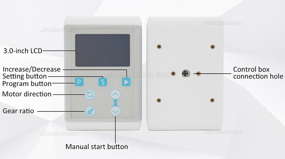 YUSENDENT COXO Dental Built in Electric Micro Motor For Chair C PUMA INT+ LCD Screen